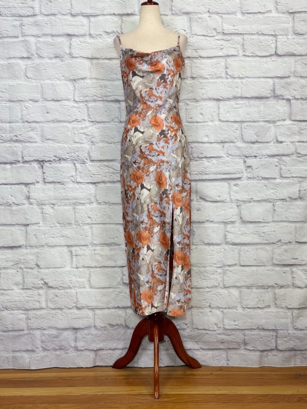 Paper Heart Autumn Flora Floral Slip Dress